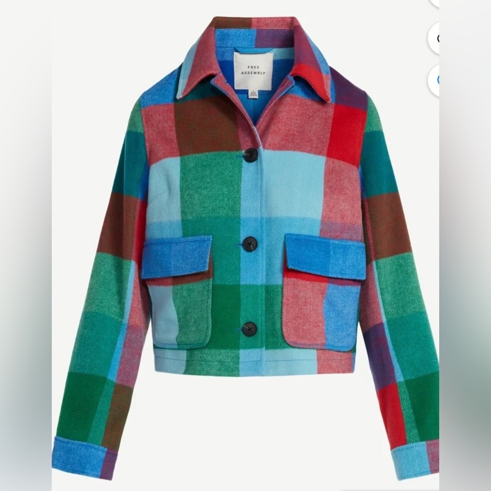 Colorful Plaid Jacket